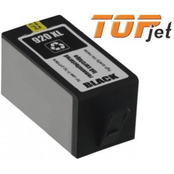 TopJet Black Generic Replacement Ink Cartridge for HP 920XL