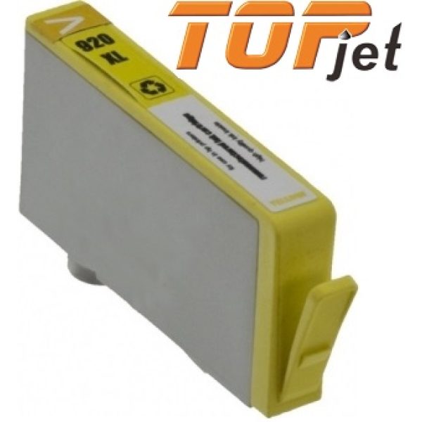 TopJet Yellow Generic Replacement Ink Cartridge for HP 920XL