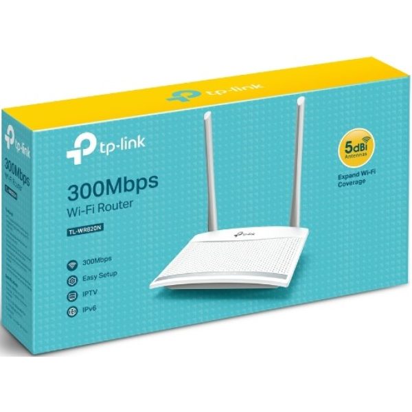 TP Link WR820N 300Mbps Wireless N Speed Router