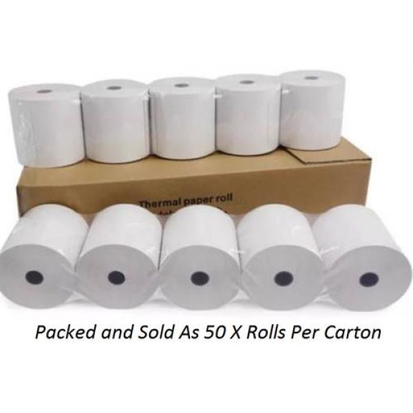 Postron 50 Standard Thermal 80mm X 83mm Paper Roll