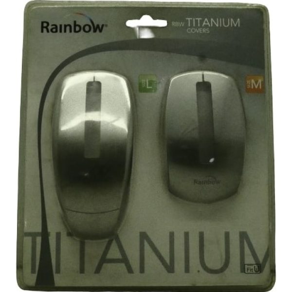 Titanium Mouse Cover For Wireless and Wire Mouse