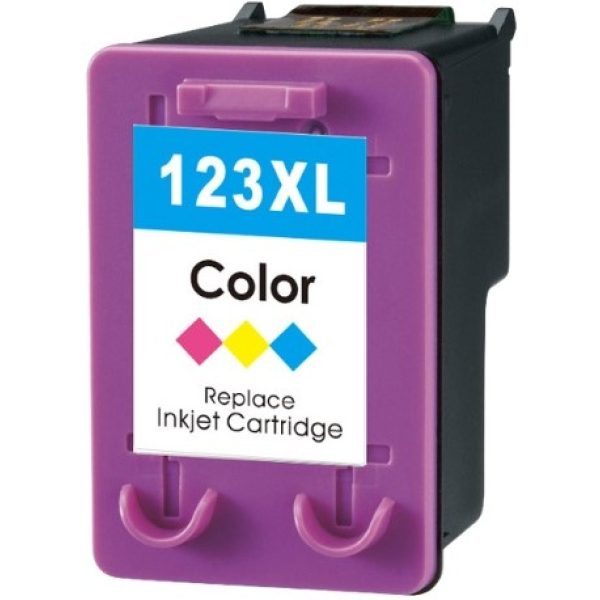 TOPJET HP GENERIC 123XL TRI COLOUR ink cartridge