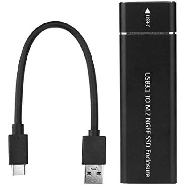 UniQue M.2 NVME NGFF To USB C SSD Enclosure
