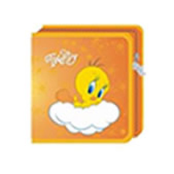 Tweety 40 CD Wallet Colour ORANGE