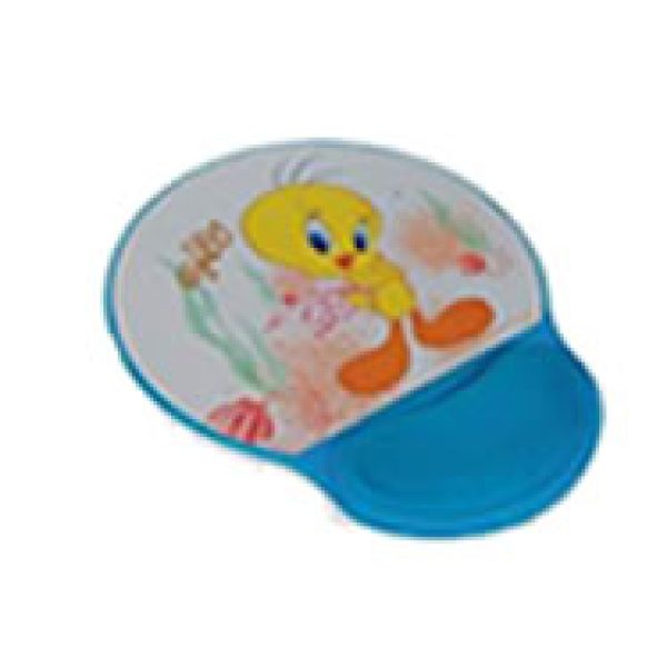 Tweety Wrist Rest Blue Mouse Pad