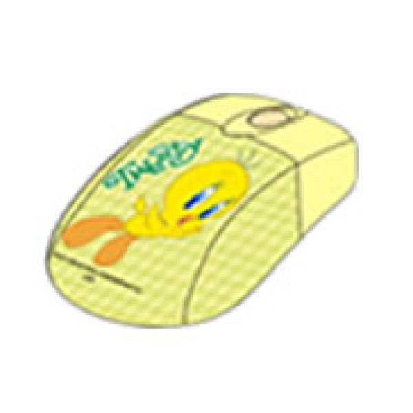 Tweety Optical USB Mouse Colour: Green