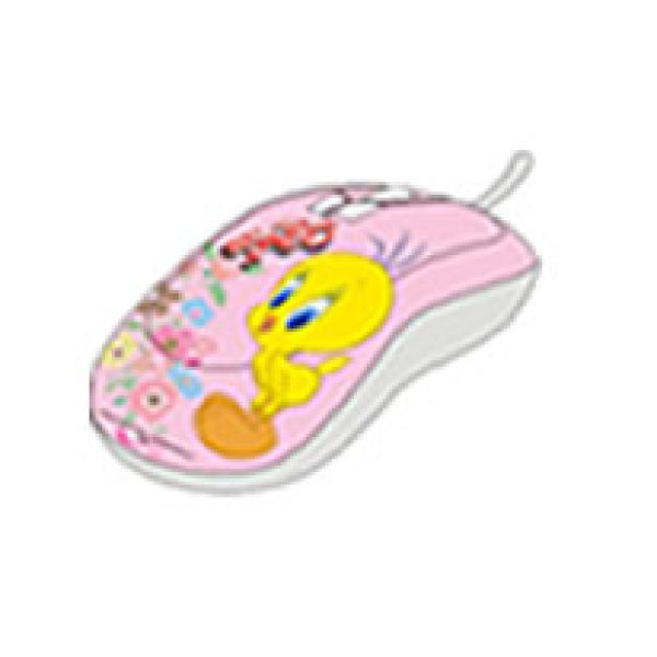 Tweety Optical USB Mouse Colour: Pink