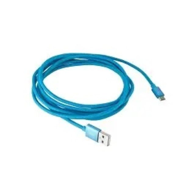 Whizzy Blue Extra Long Micro USB Charge And Data Sync Cable
