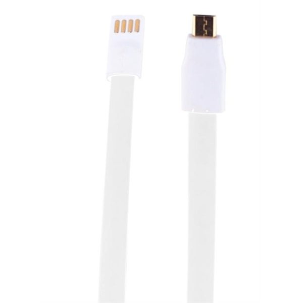 Whizzy White  Extra Long Micro USB Charge And Data Sync Cable