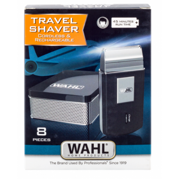 Wahl Rechargeble Travel Shaver Retail Box 1 year warranty