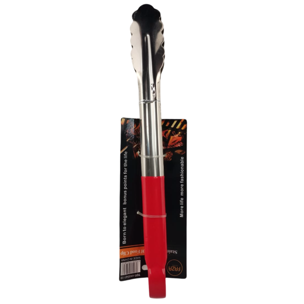 Casey Faza Stainless Steel BBQ Tongs – 30cm