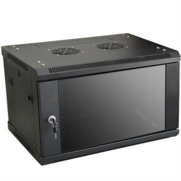 NetiX 19-Inch 6U 600X450 Fixed Wall Mount Server Cabinet