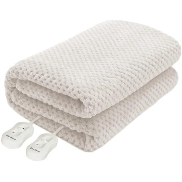 Pure Pleasure Queen Fullfit Coral Fleece Electric Blanket