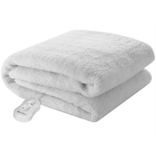 Pure Pleasure Single Fullfit Sherpa Fleece Electric Blanket