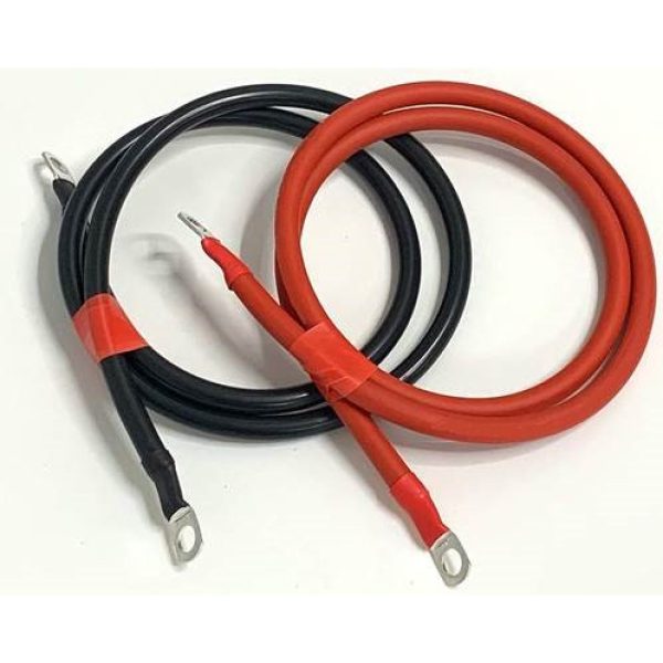 Solarix Battery 1x1 Metre 16mm2 PVC Red Cable Set