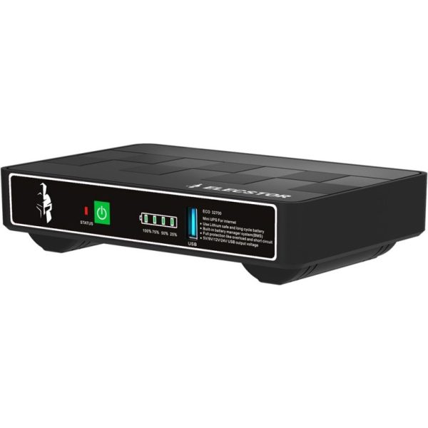 TITAN Elecstor 18W 12000mAh 38WH Mini DC UPS