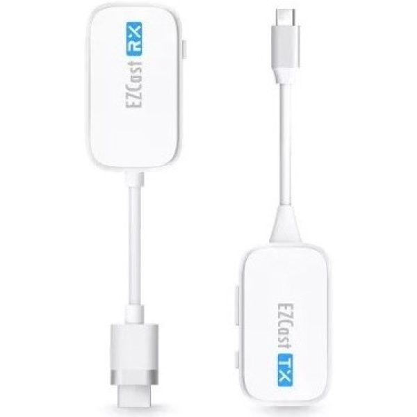EZCast Pocket Wireless Type C Transmitter and HDMI Receiver