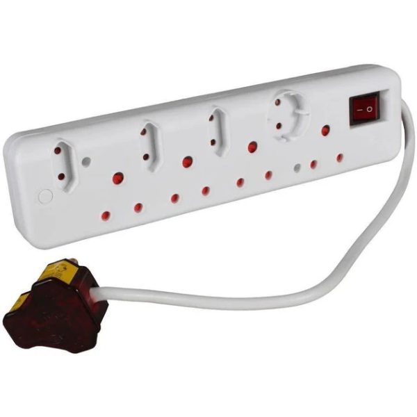 Ellies High Surge Protection 8-way Multi-plug