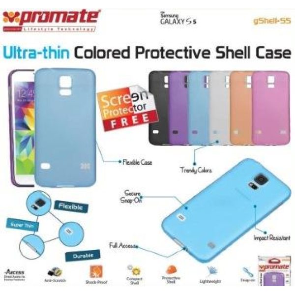 Promate Gshell S5 ,Ultra-thin Colored