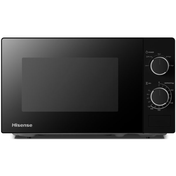 Hisense 20 Litre Matte Black Manual Microwave Oven