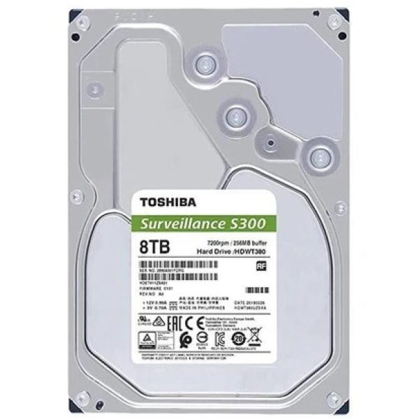 Toshiba 8TB Surveillance 3.5-Inch SATA Drive