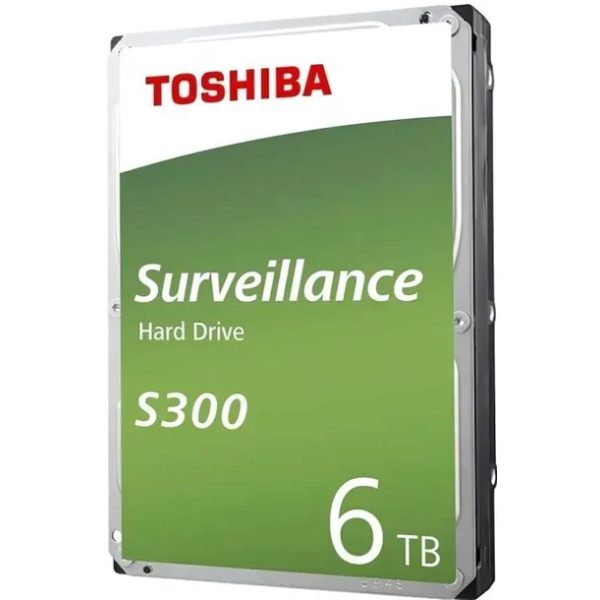 Toshiba S300 3.5-inch 6TB SATA III Surveillance Internal Hard Drive