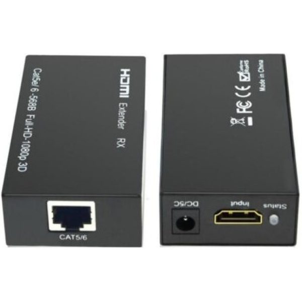 UniQue HDMI Extender 60 MTR CAT5 CAT6