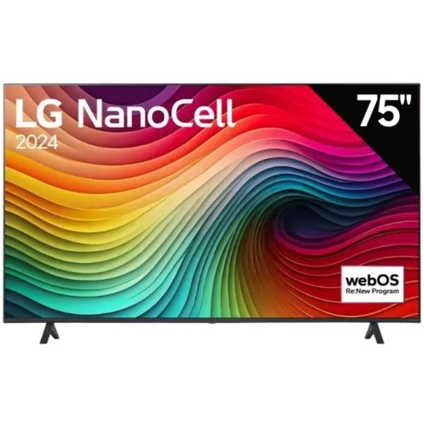 LG 75 inch NanoCell AI NANO80 4K Smart TV