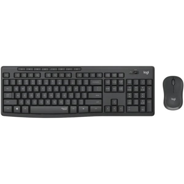 Logitech MK295 Black Silent Wireless Keyboard & Mouse Combo