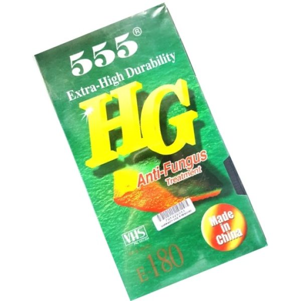 Geeko E-180 3hrs VHS Cassette,