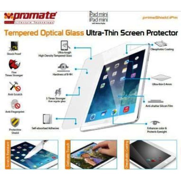 Promate Primeshield.IPM Premium Ultra-Thin Tempered