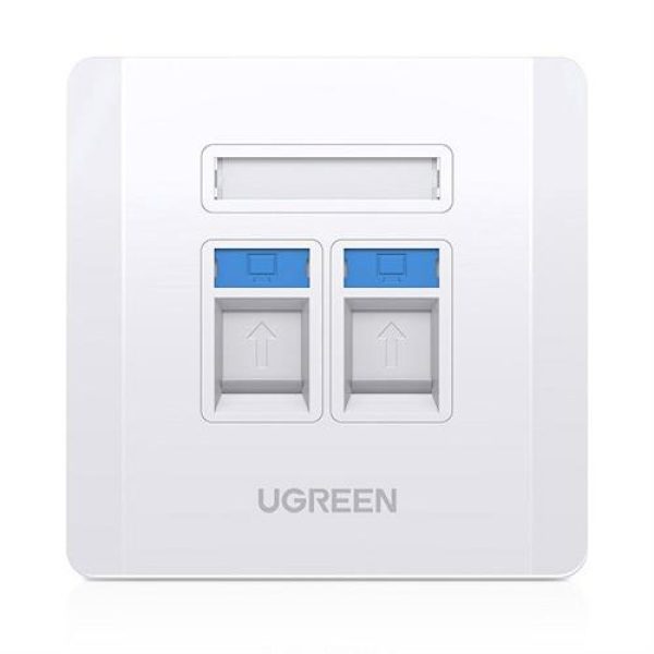 uGreen Dual Wall Socket internet LAN and Telephone