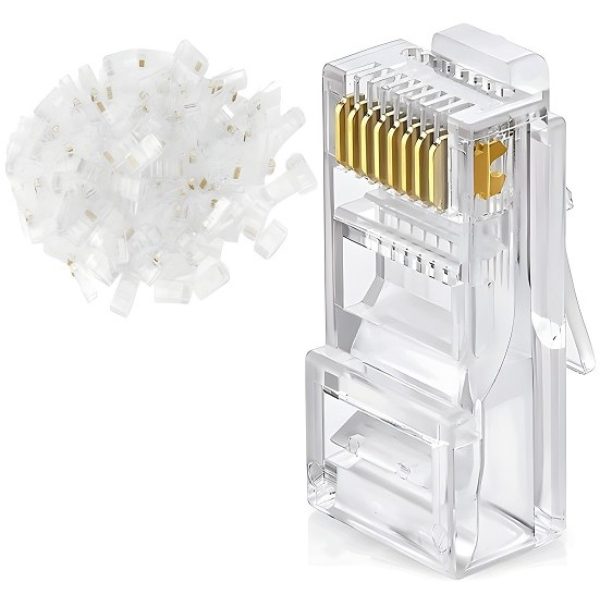 Netix RJ45 Cat6 Pass Through Shielded Connectors