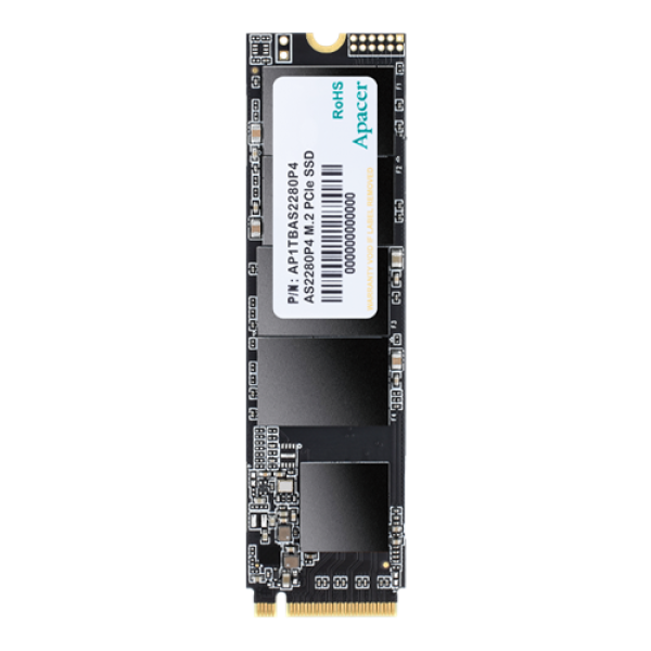 Apacer AS2280P4 512GB M.2 PCIe Gen3 NVMe SSD