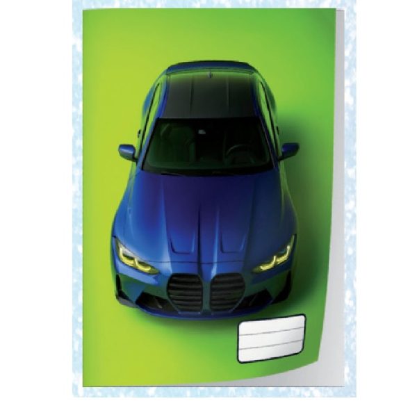 Marlin PreCut A4 Book Covers Blue BMW M3 5pack