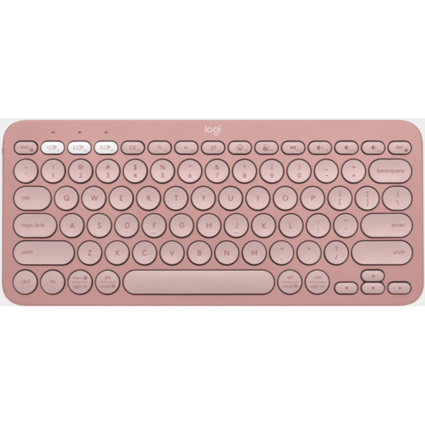 Logitech Pebble Keys 2 K380s Rose Bluetooth Keyboard