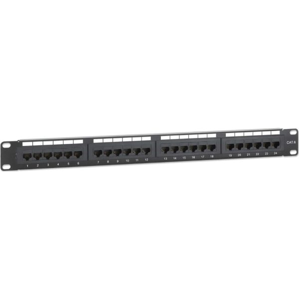 Netix 24 Port CAT6 FTP Patch Panel Rackmount