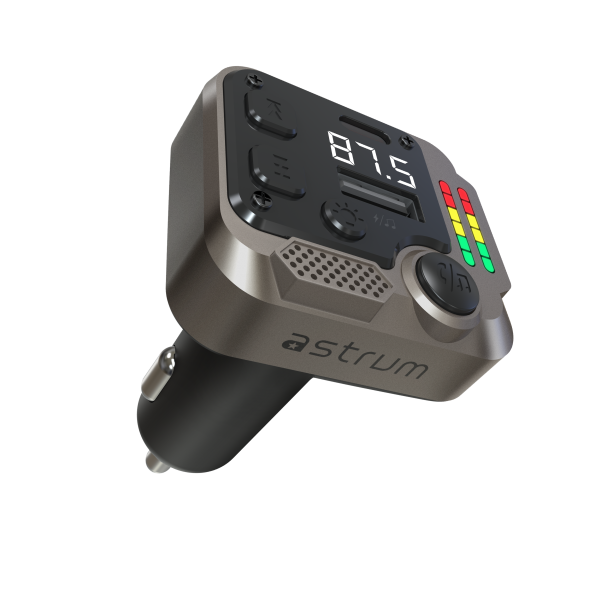 Car FM Transmitter PD30W Fast charge USB-C BT V5.3 - FM430