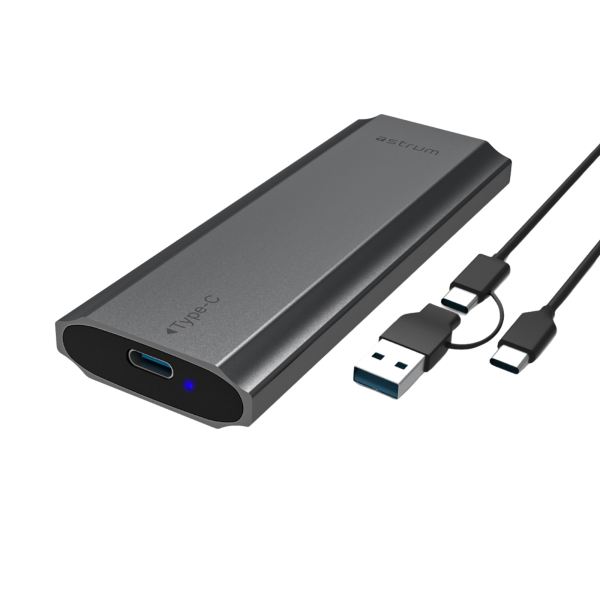 NVMe M.2 SSD Enclosure for PCIe & NGFF, 10 Gbps Speed - ENP4310