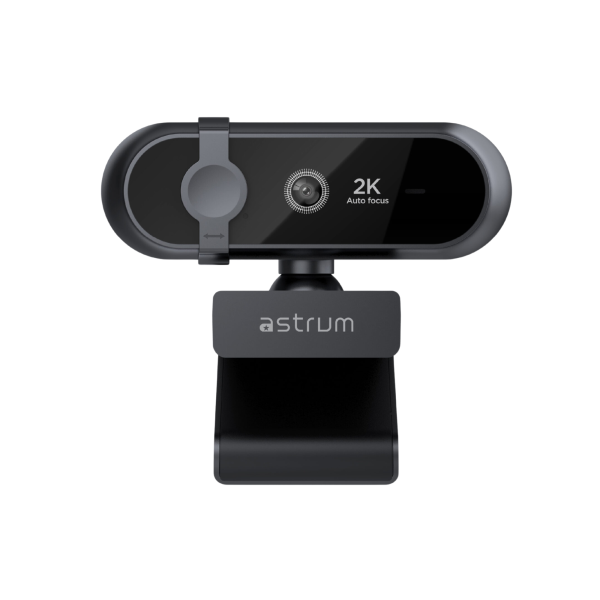 HD USB Webcam - 2K QHD, Mic, 360 Rotation, Autofocus - WM210