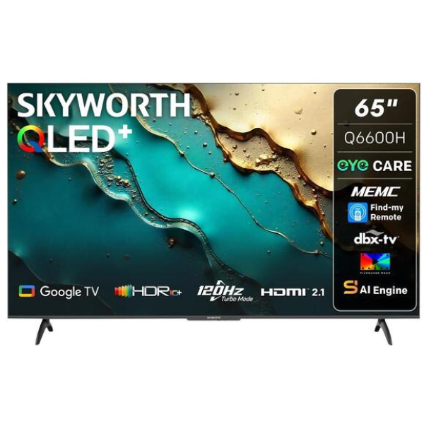 Skyworth 65 Inch Q6600H QLED UHD Google TV