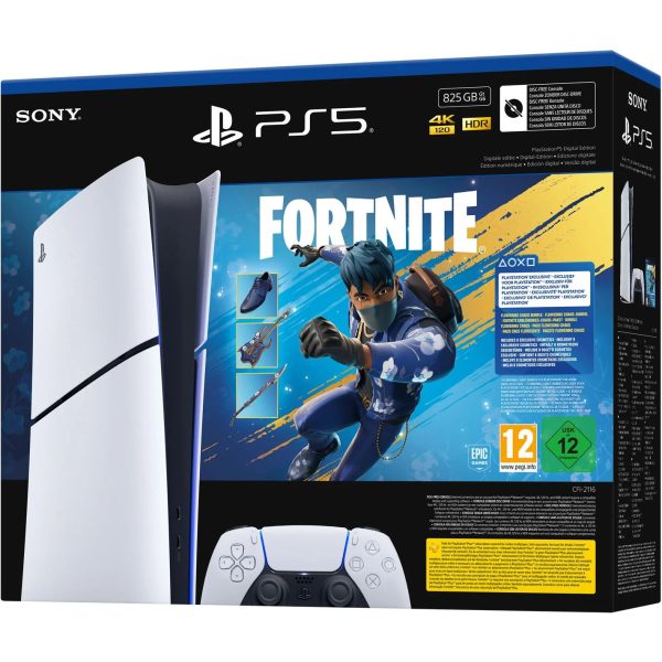 Sony PS5 Digital Fortnite Slim Console