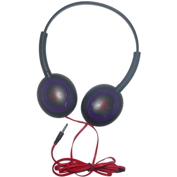 UniQue Stereo Headphone Purple