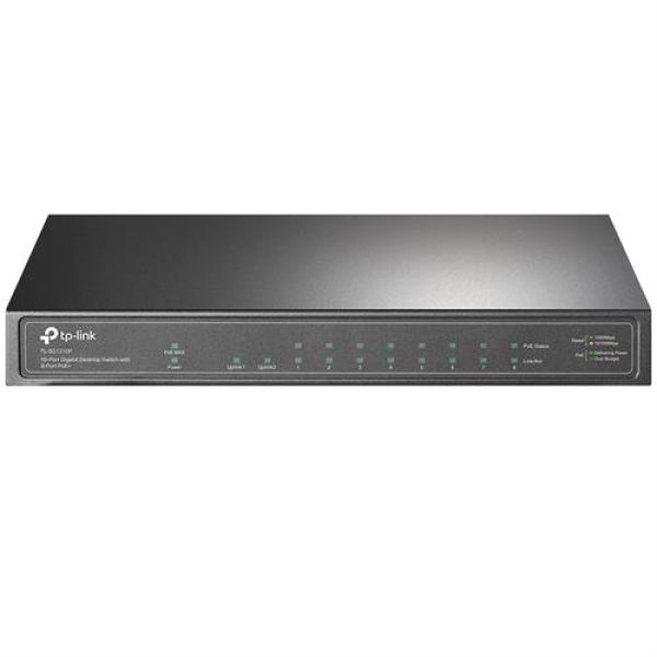 TP Link 10 Port Gigabit Swithc 8 Ports POE