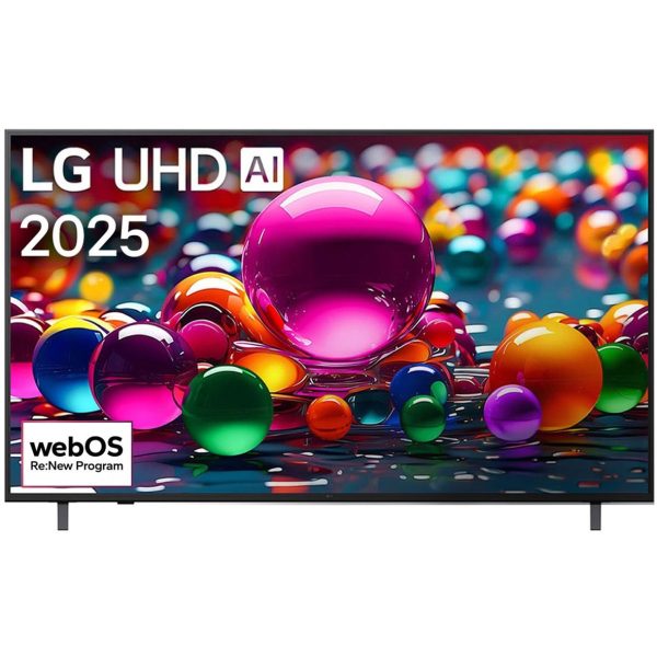 LG 50 Inch AI UA80 4K UHD webOS25 Smart TV