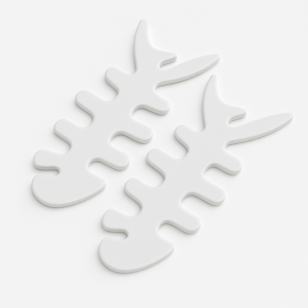 CO030 5 Bays Fishbone Cable Organizer Clips