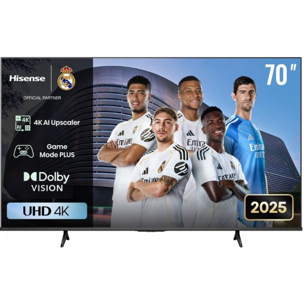 Hisense 70 Inch A6Q 4k UHD Smart LED TV