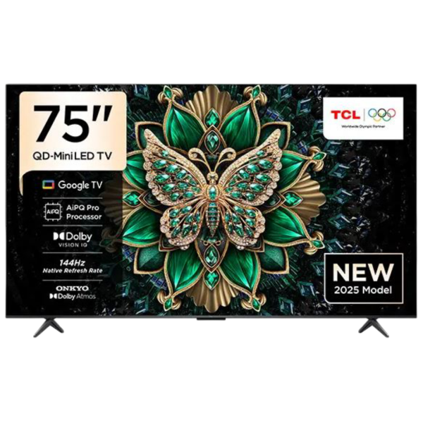 TCL 75 Inch QD Mini LED 4K Google TV