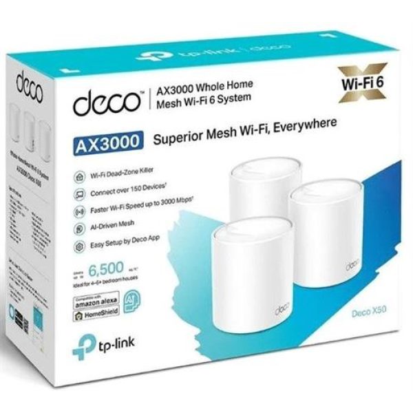 TP-Link Deco X55 AX3000 Whole Home Mesh Wi-Fi 6 System