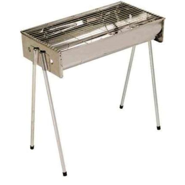 Metalix 402 Large Stainless Steel Braai stand Retail Box No